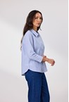 FAITH SHIRT - blue/white